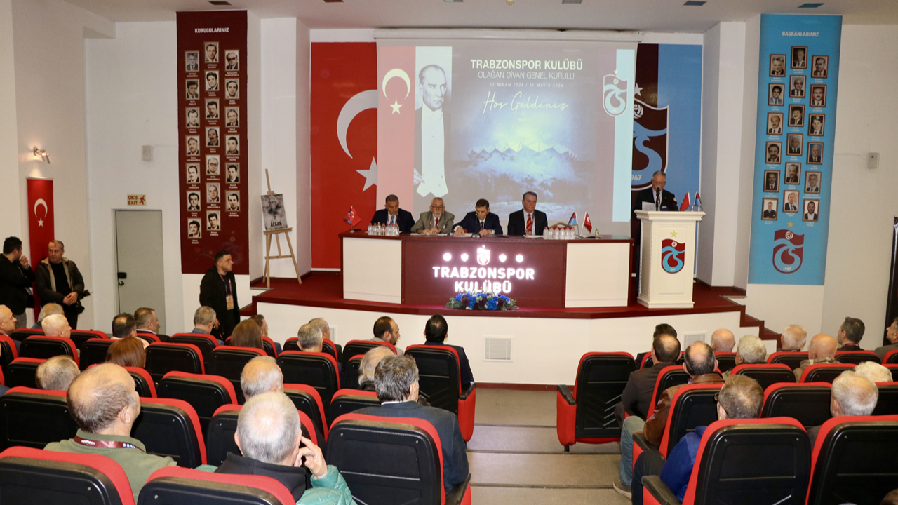 Trabzonspor 56. Olağan Divan Genel Kurul Toplantısı yapıldı