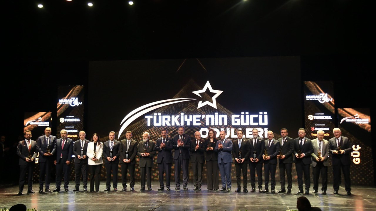 MÜSİAD'ın Türkiye'nin Gücü Ödülleri sahiplerini buldu