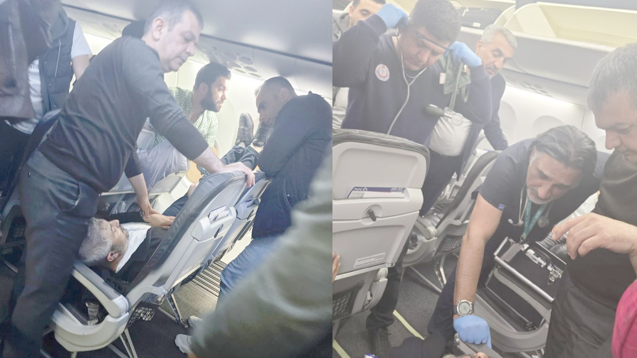 Uçakta kalbi duran hastayı AK Partili Prof. Dr. Erol Keleş hayata döndürdü