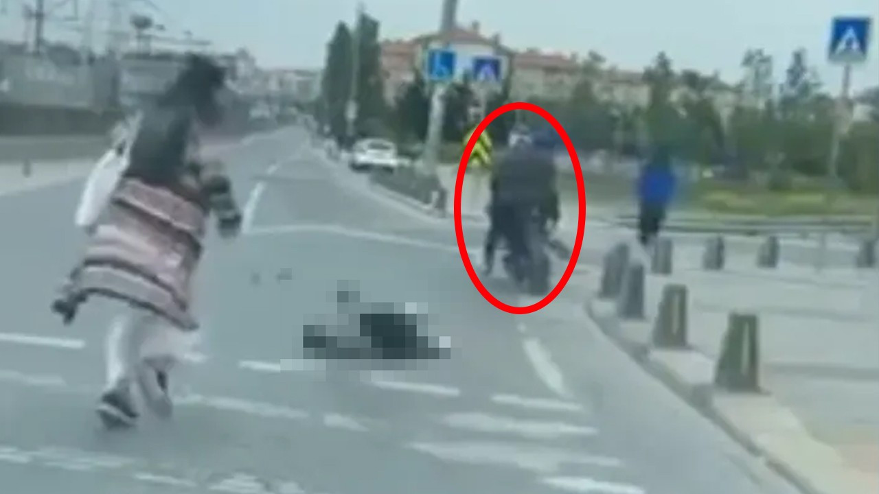 İstanbul'da yaya geçidinde bir çocuğa çarparak kaçan motosikletli yakalandı