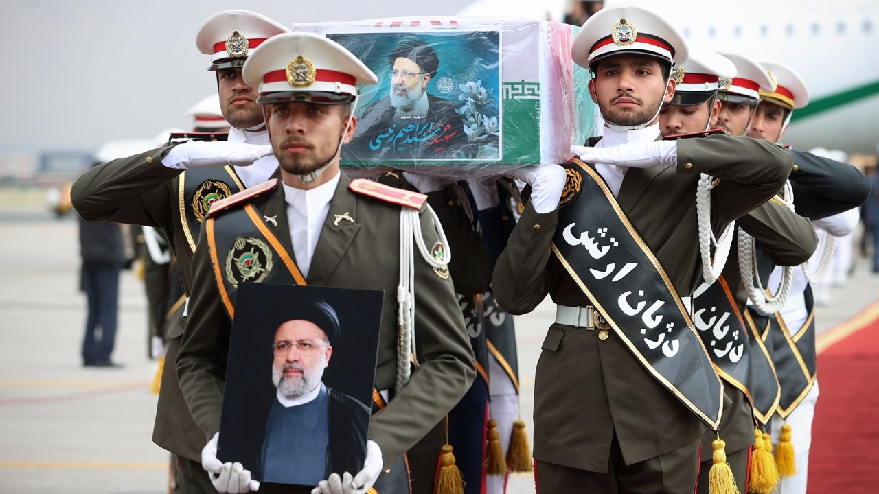 Reisi'nin cenazesi Tahran'da