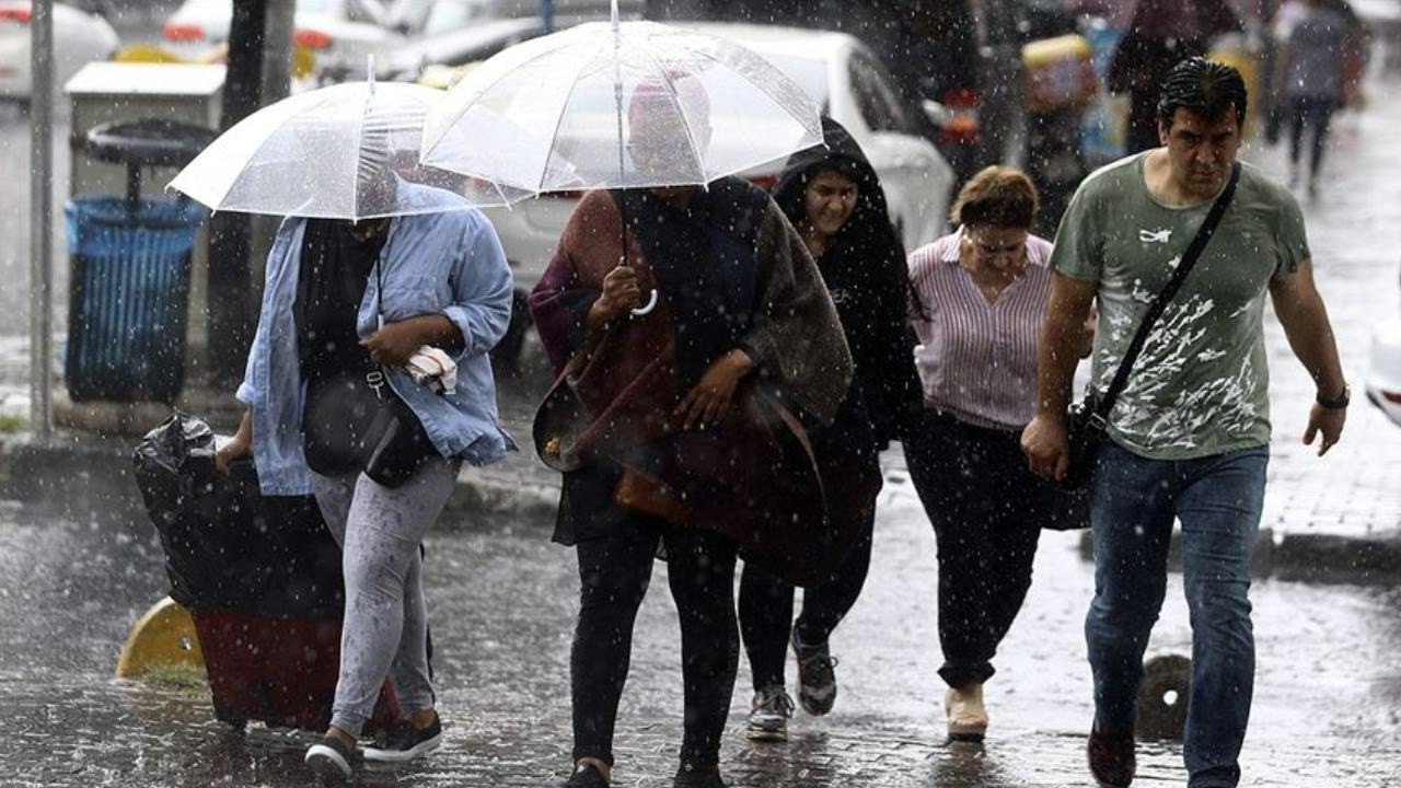 Meteoroloji sarı alarm verdi: Çok sayıda il için kuvvetli yağış uyarısı (Bugün hava nasıl olacak?)