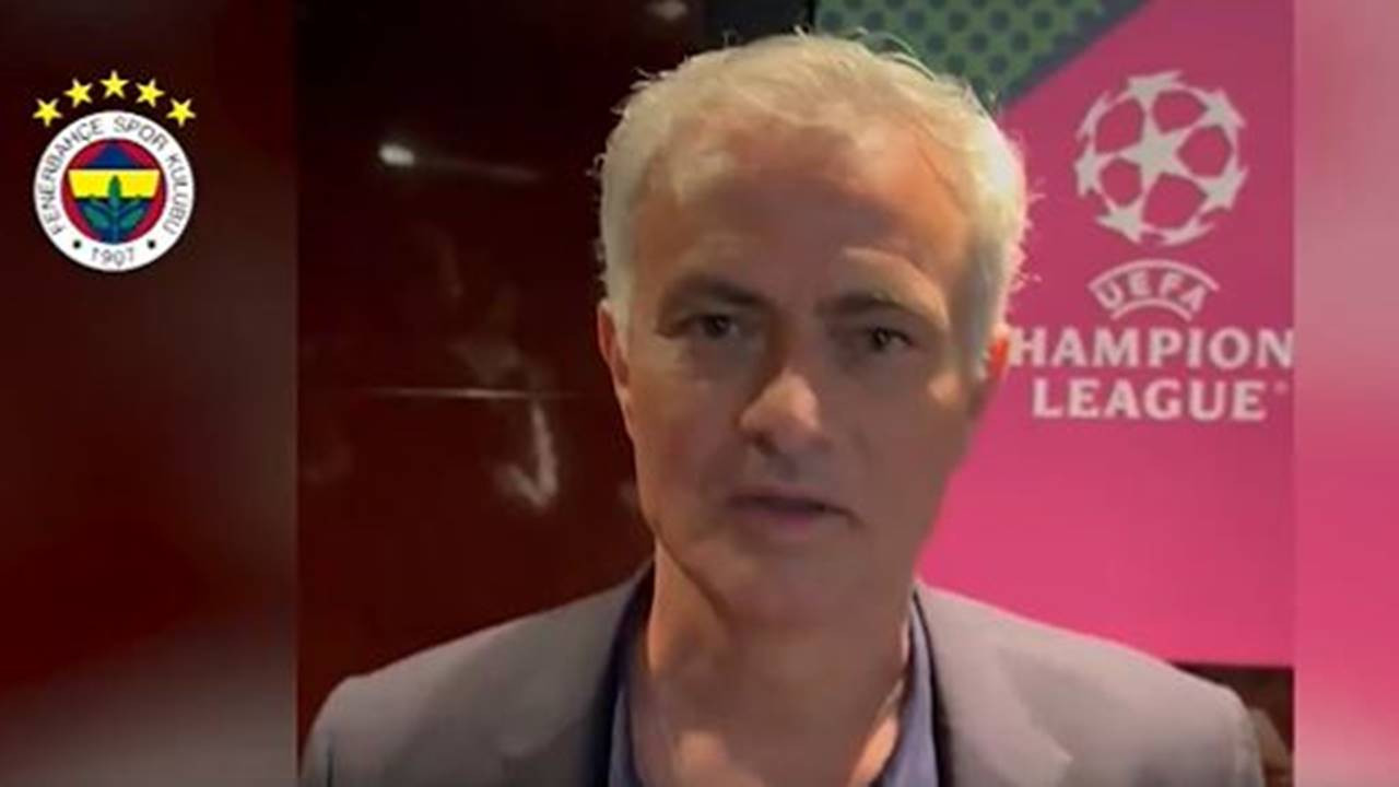 Jose Mourinho, Fenerbahçelileri Kadıköy'e çağırdı