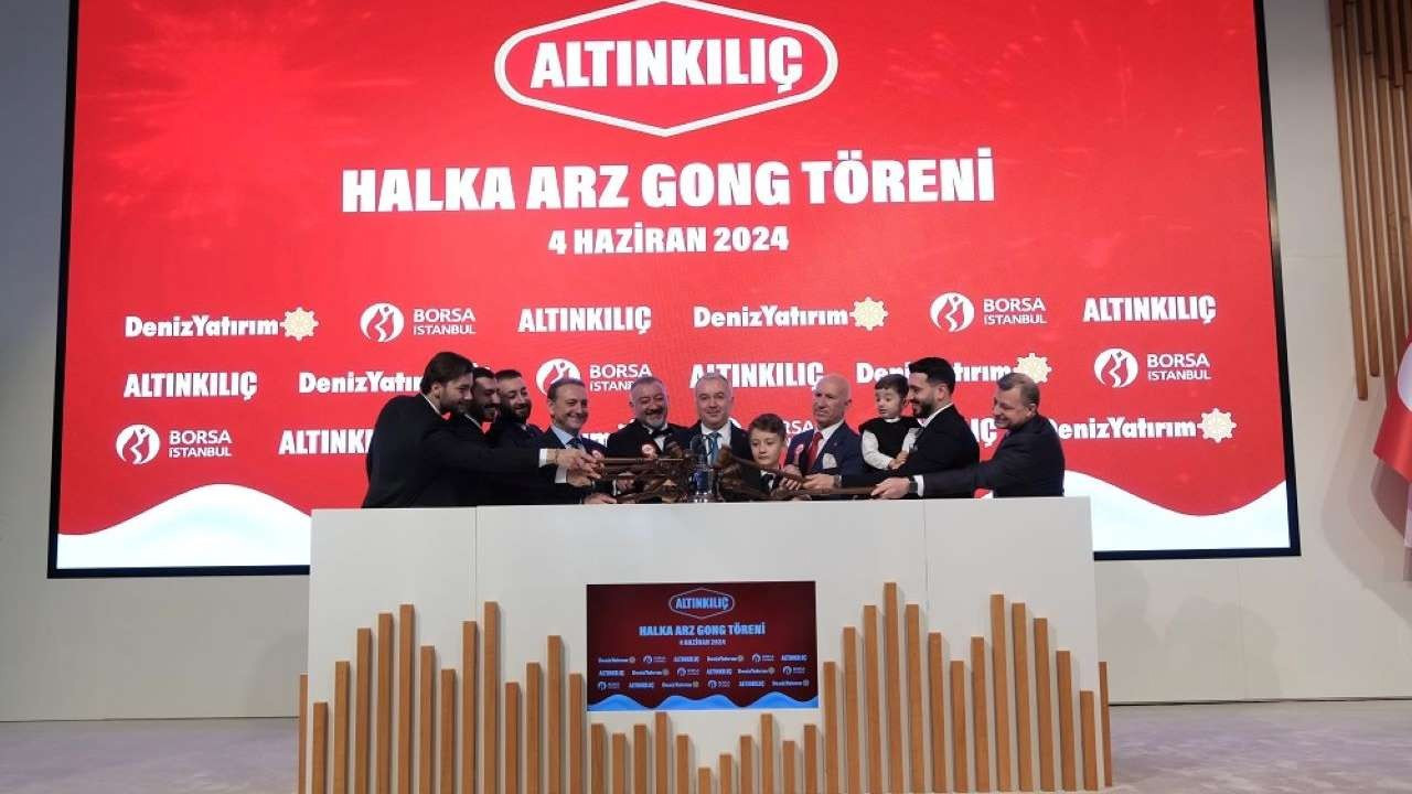 Borsa İstanbul'da gong Altınkılıç için çaldı