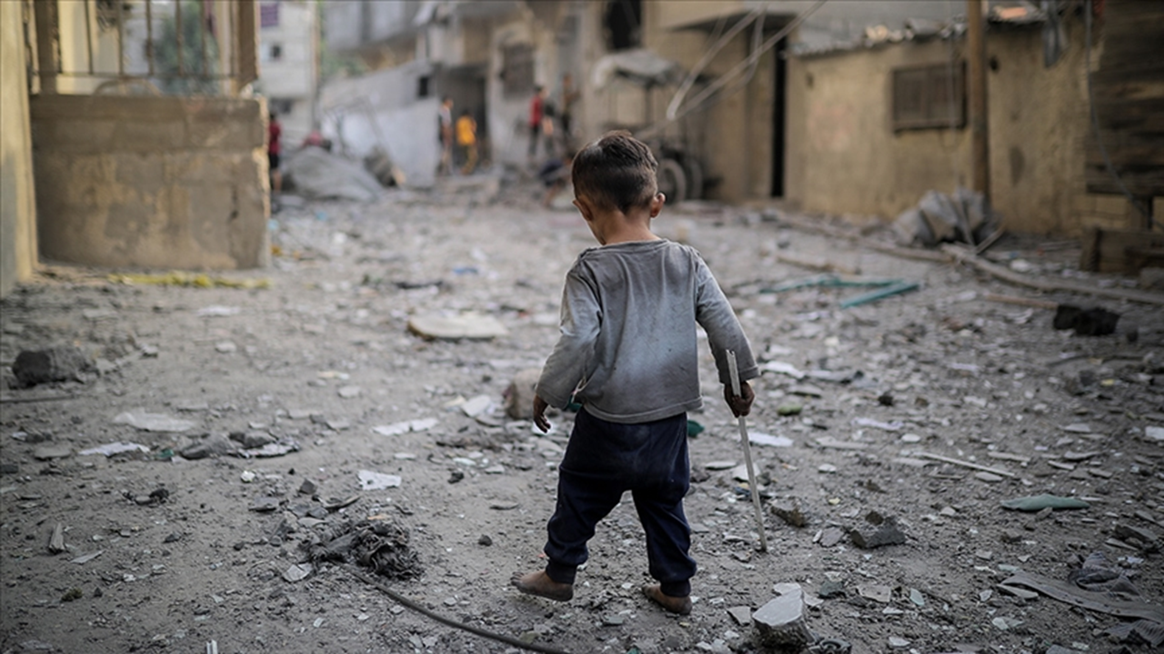 Gazzeli çocukların yüzde 85'i üç günden birini aç geçiriyor