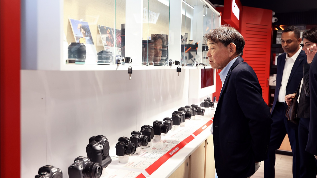Canon CEO'su Yuichi Ishizuka, Türkiye'yi ziyaret etti