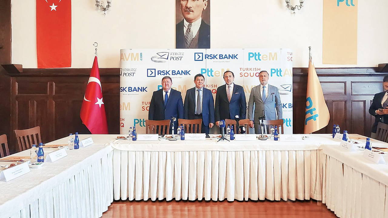 Türk ürünleri PTT ile Kırgızistan’a ulaşacak