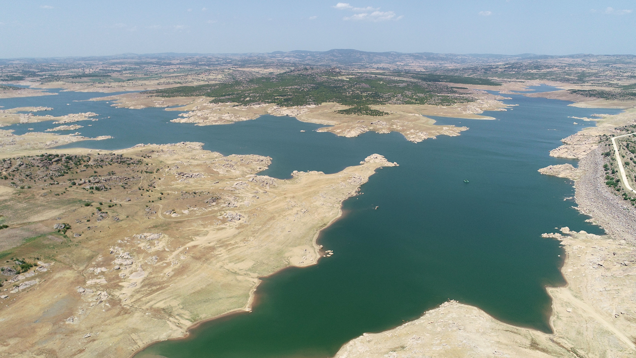 Edirne'de baraj doluluk oranı yüzde 23 seviyesine düştü