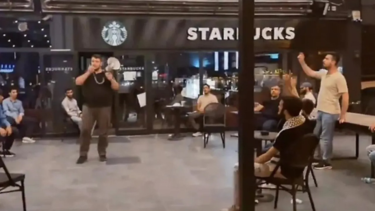 Zorlu Center'da Starbucks baskını