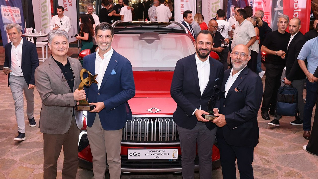 Türkiye'nin 'Otomobil Oscarı' sahibini buldu: Togg T10X'e Yılın Otomobili ödülü!