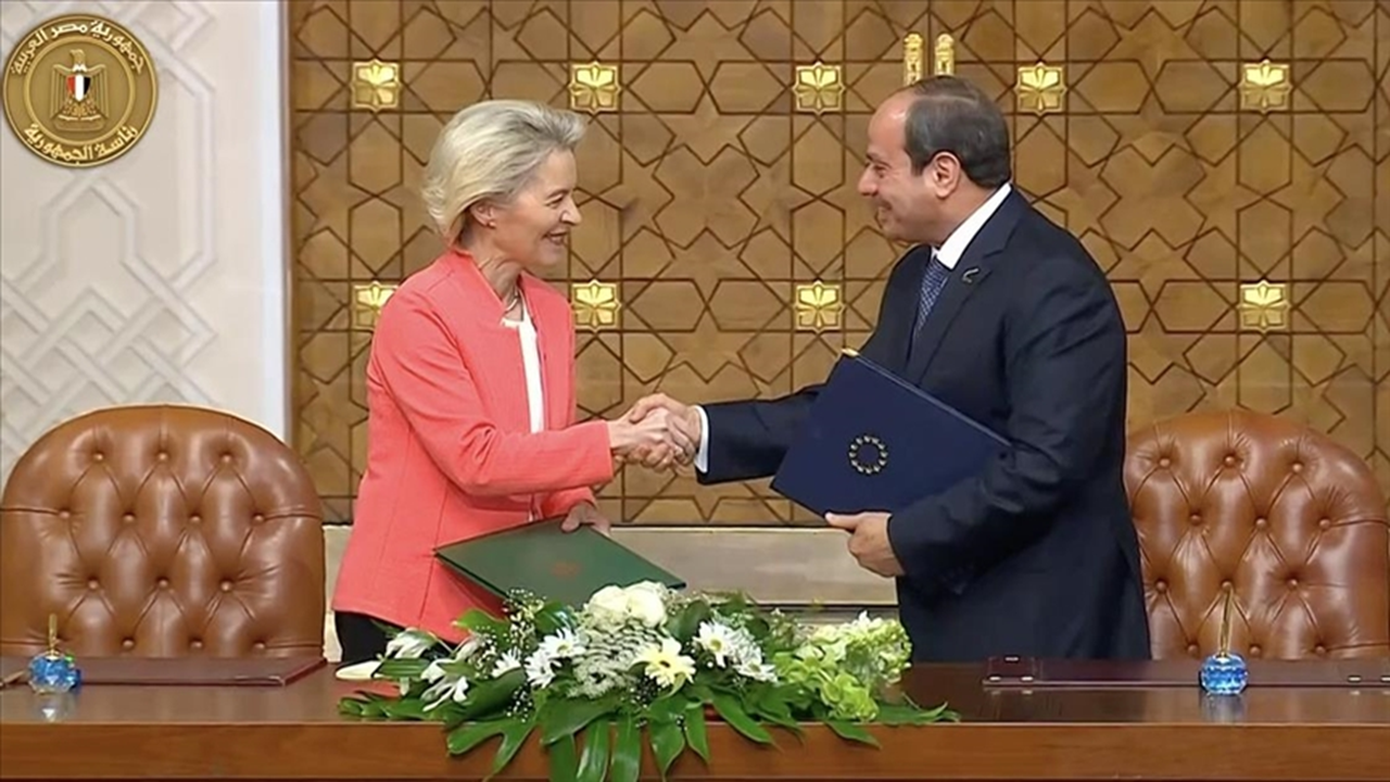AB-Mısır arasında değeri 40 milyar Euro'yu aşan imzalar atıldı