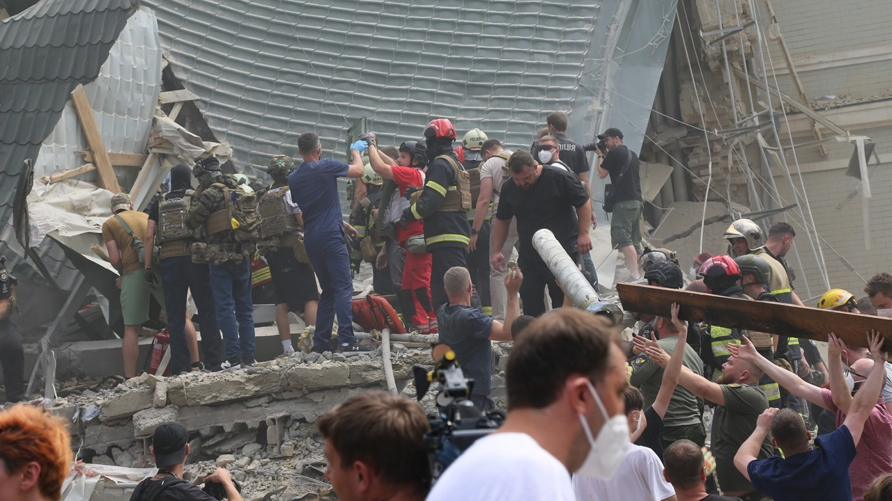 Rusya'dan 'çocuk hastanesi' iddiası: 'Ukrayna füzesavarıyla vuruldu'