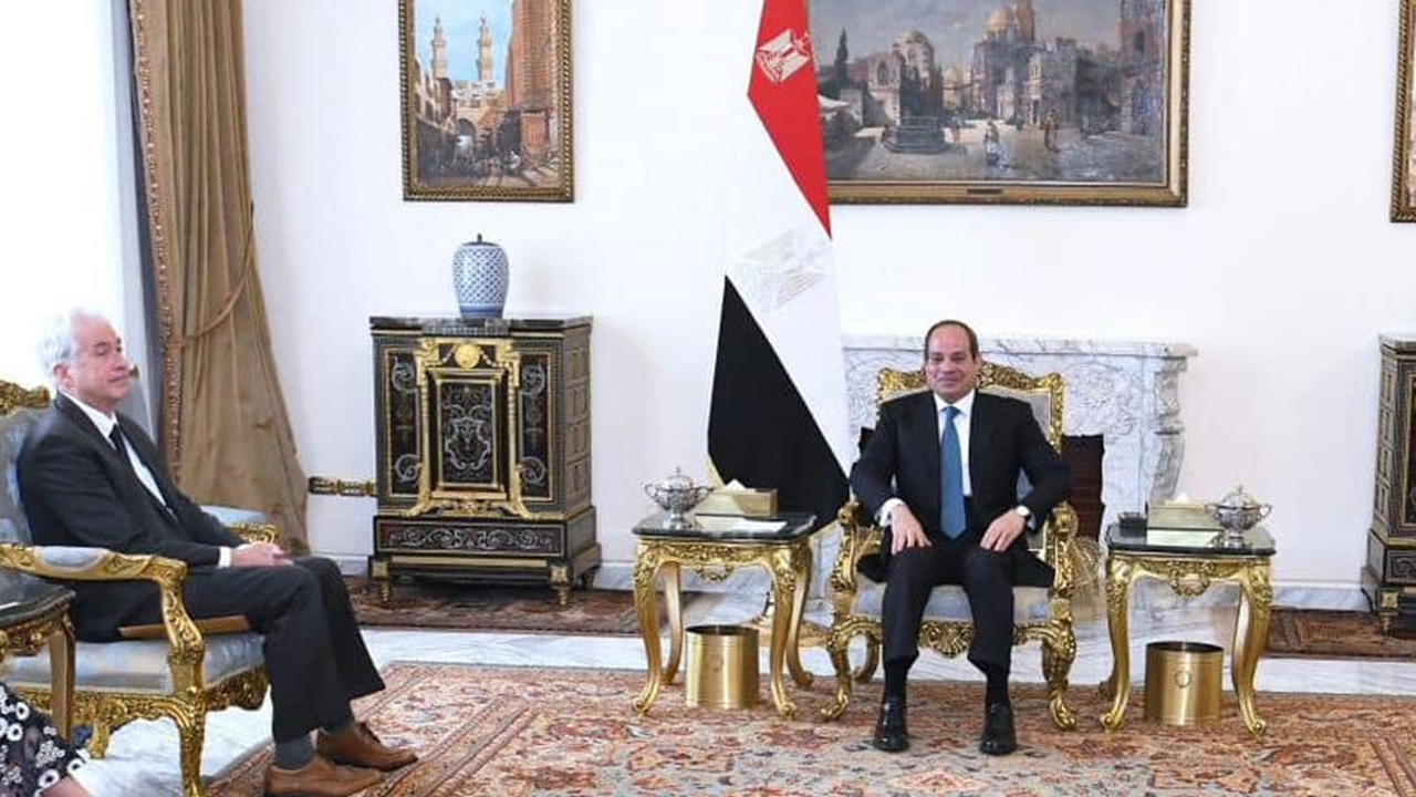 Mısır Cumhurbaşkanı ve CIA Direktörü'nden Gazze ateşkesi buluşması