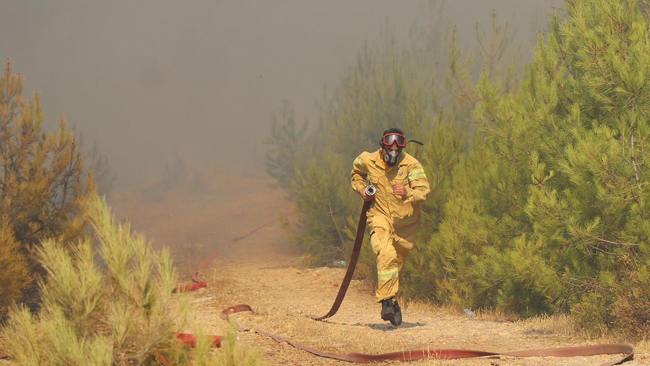 Bodrum'daki orman yangını kontrol altına alındı: Bölgede soğutma çalışmaları sürüyor