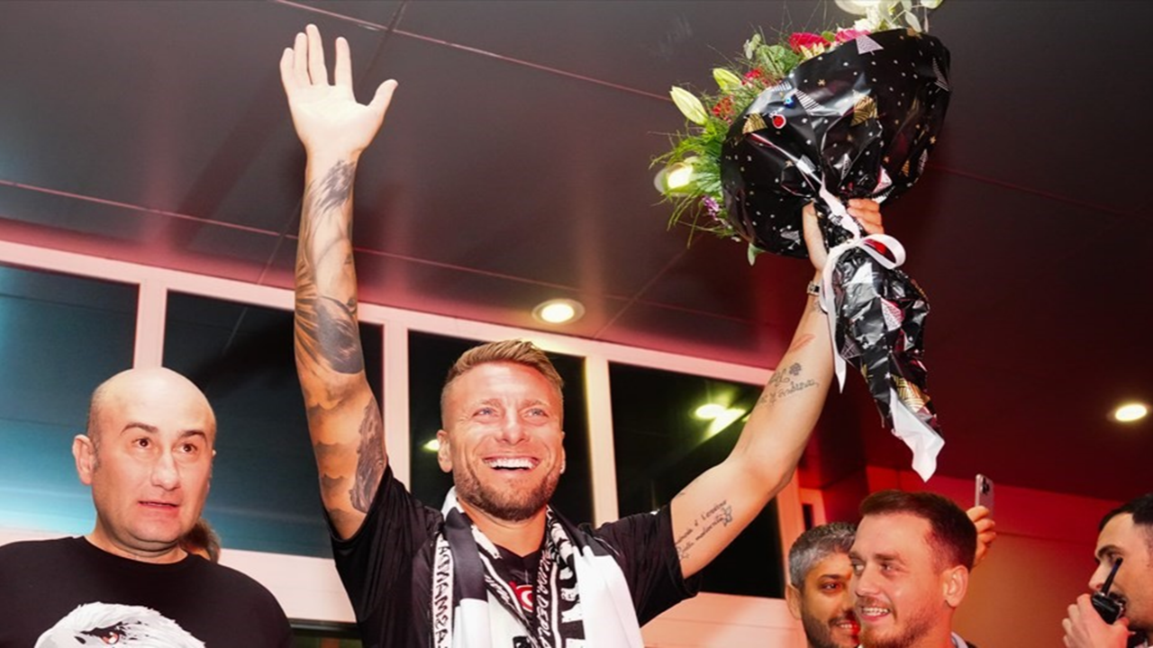 Ciro Immobile, İstanbul'a geldi