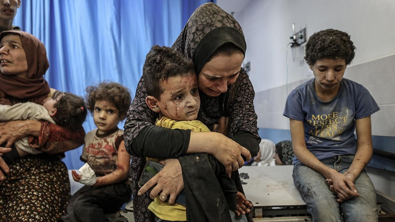Gazzeli çocukları cilt hastalıkları tehdit ediyor