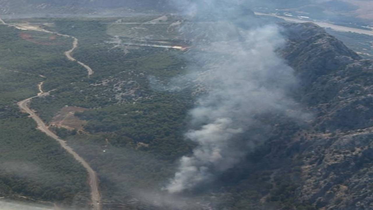 Son dakika: Antalya'da orman yangını