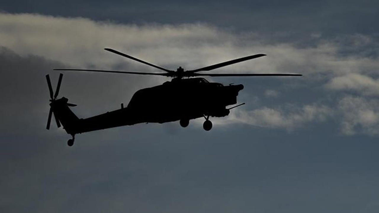 Rus askeri helikopteri düştü: Mürettebat öldü