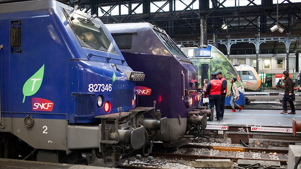 SNCF'ye izinsiz giren kişi gözaltına alındı
