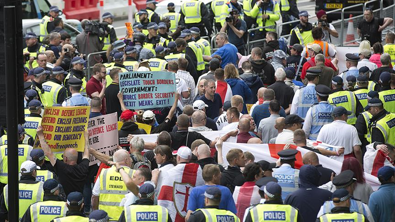 Southport Olayı sonrasında Londra'da eylem yapanlar gözaltına alındı