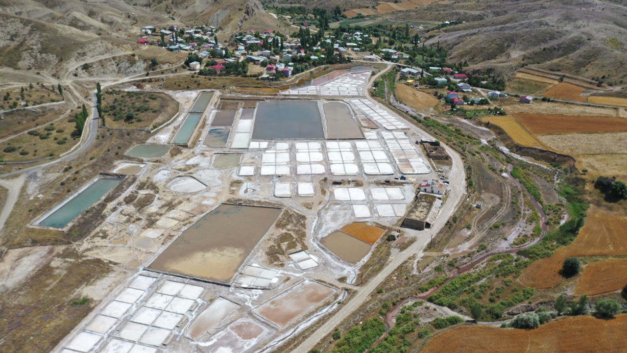 Sivas'ın 84 mineralli kaynak tuzu tescil yolunda