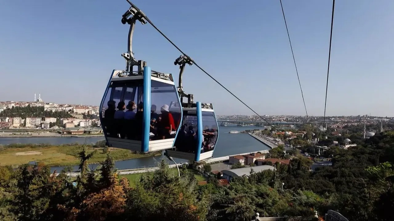 Eyüp-Piyer Loti Teleferik Hattı'nda teknik arıza nedeniyle seferler yapılamıyor