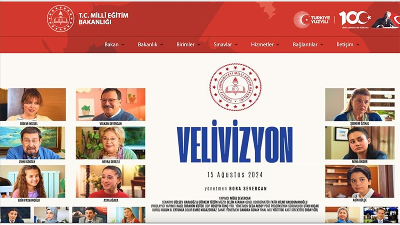 MEB'in 'Velivizyon' platformu 15 Ağustos'ta tanıtılacak