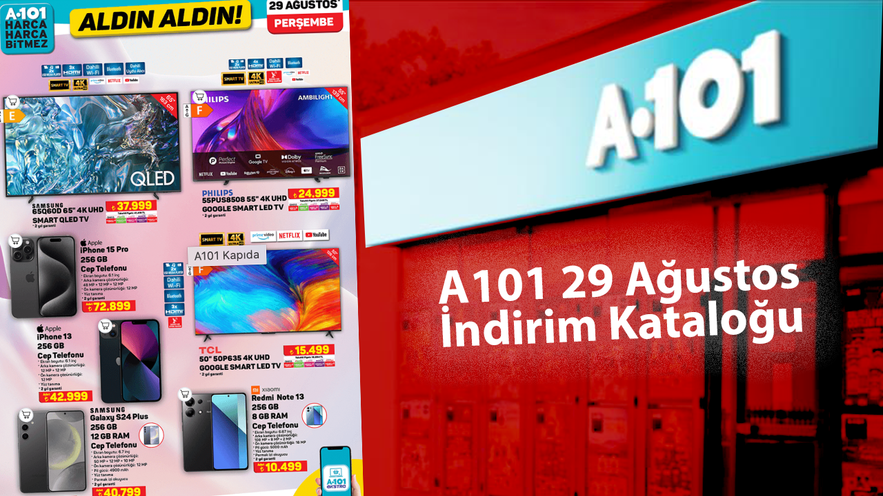 A101 Kataloğu geldi: iPhone 15 Pro'da dikkat çeken indirim