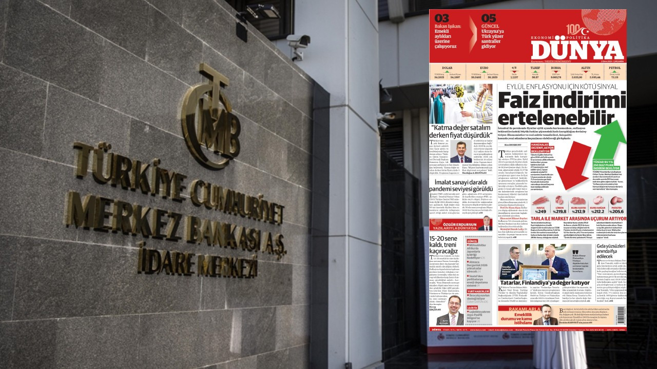 Dünya bankalarının faiz tahminini 2 gün önce 'DÜNYA' manşetten açıklamıştı