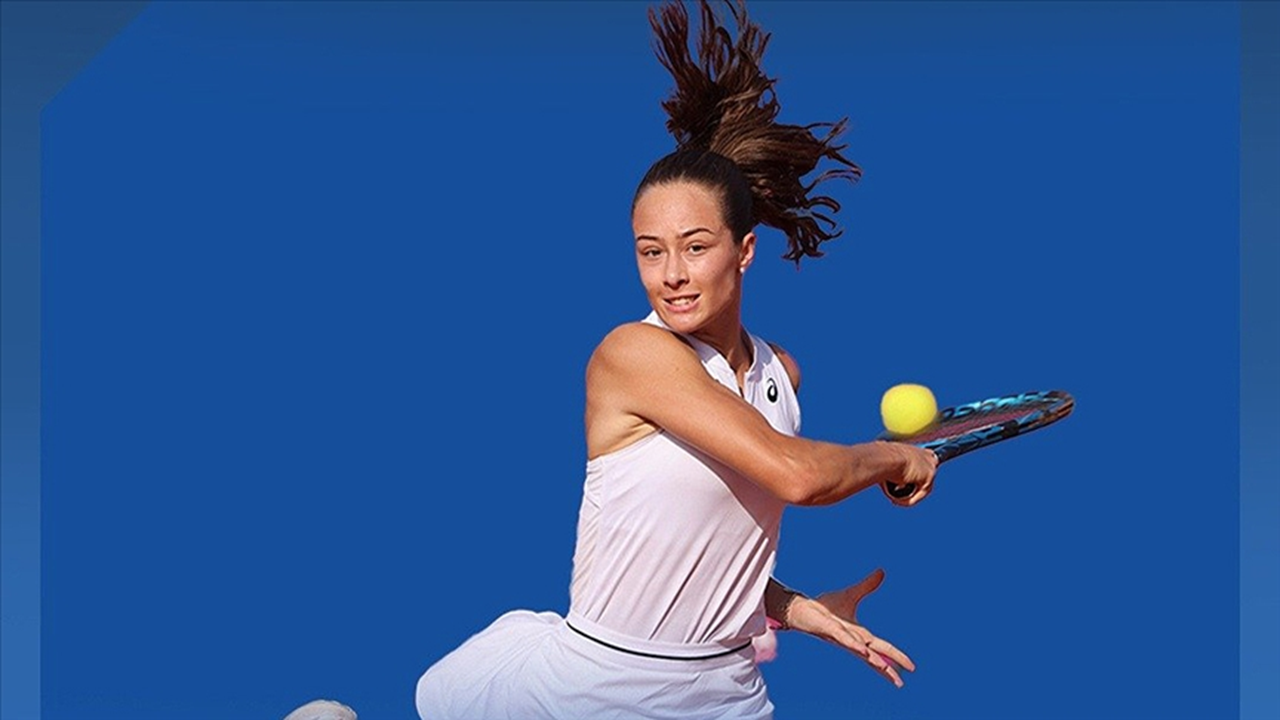 Milli tenisçi Zeynep Sönmez Japonya WTA'da ikinci tura yükseldi