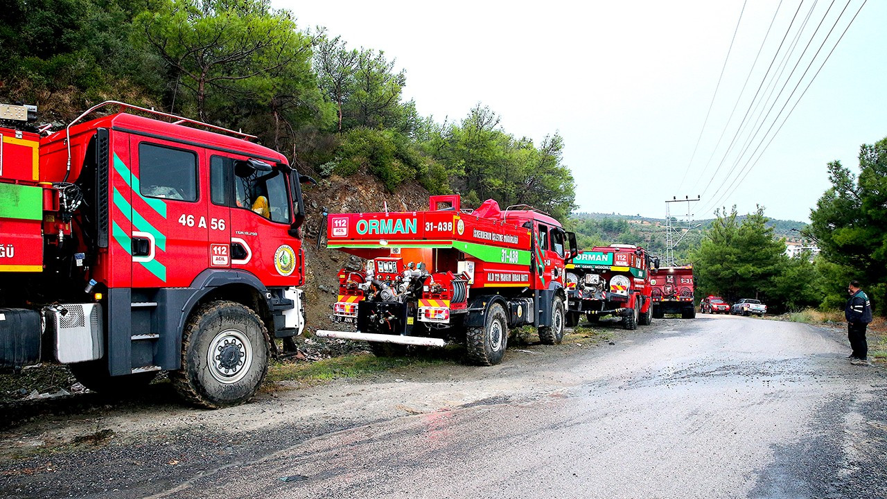 Hatay'da çıkan orman yangını kontrol altına alındı