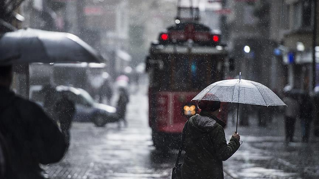 İstanbul'da kuvvetli yağış etkili olacak