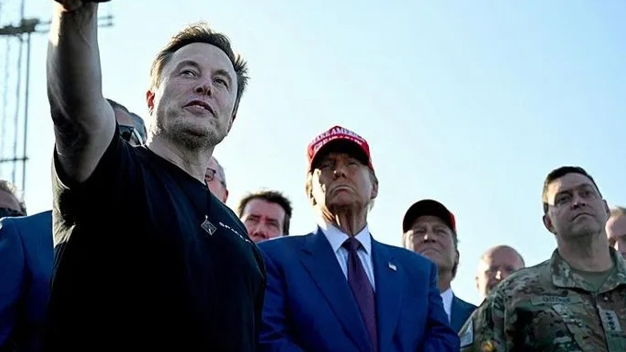 Trump, Starship roketinin fırlatılmasını Musk'la izledi