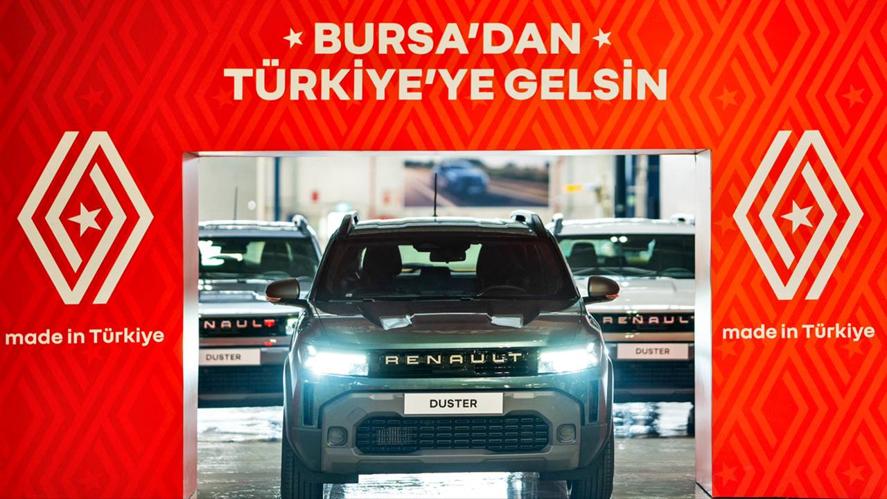 Renault Duster artık Bursa'da üretiliyor!