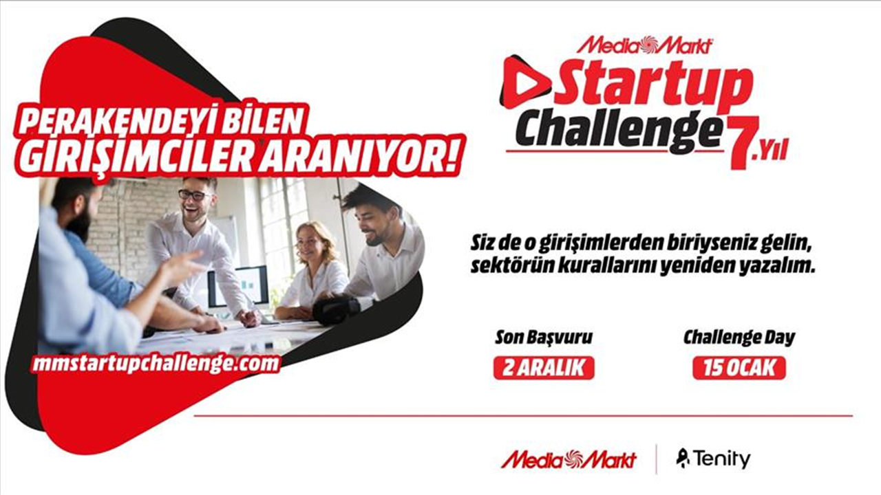 MediaMarkt Startup Challenge başvuru süreci 2 Aralık'ta sona eriyor