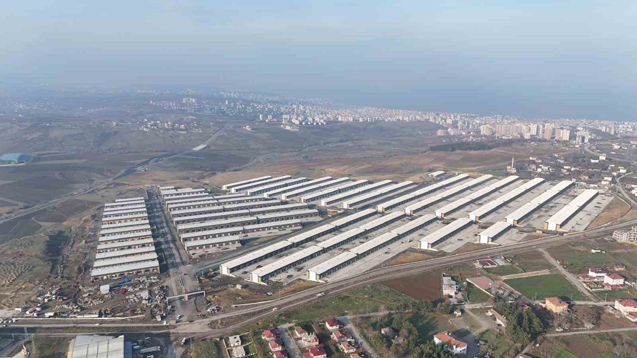 Samsun Toybelen Sanayi Sitesi’ndeki dükkanlar 9 Aralık 2024'te sahiplerine kavuşuyor!