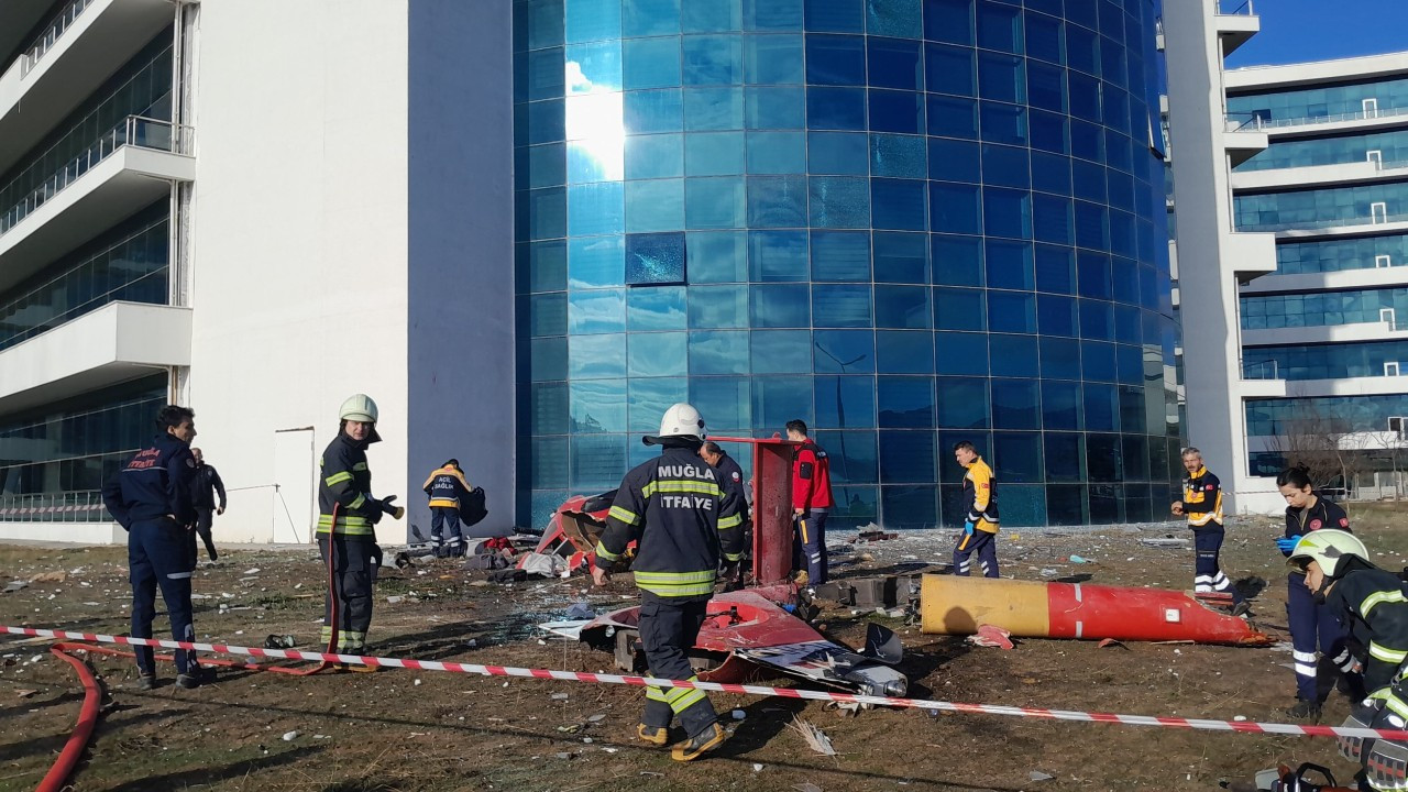 Muğla'da ambulans helikopter düştü!