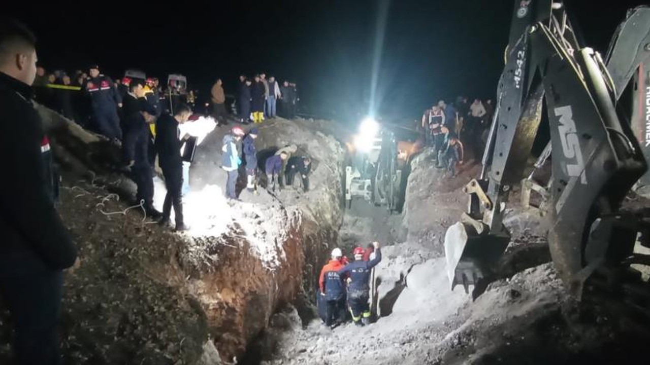 Amasya’da göçük: 2 işçi hayatını kaybetti