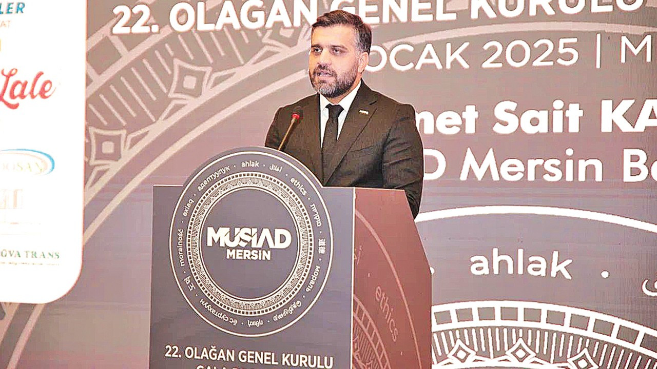 MÜSİAD Mersin Şubesi’nin Başkanı Mehmet Sait Kayan güven tazeledi