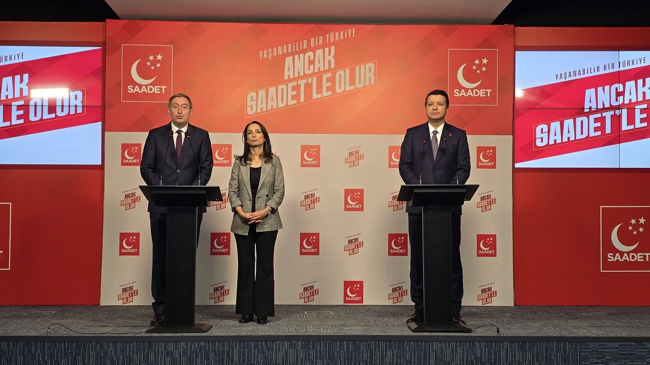 DEM Parti heyeti Saadet Partisi'ni ziyaret etti