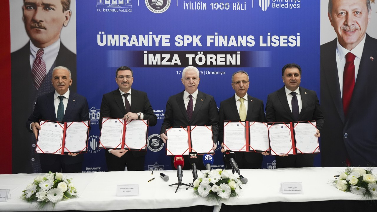 SPK Finans Lisesi için imza töreni düzenlendi