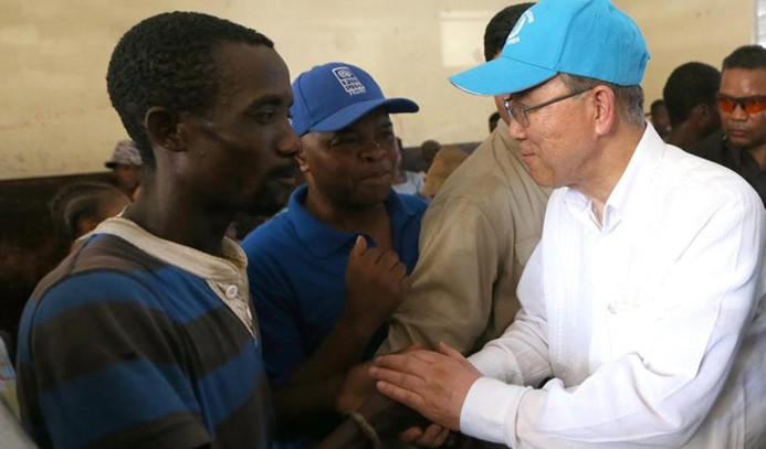 BM'den Haiti'ye yardım sözü