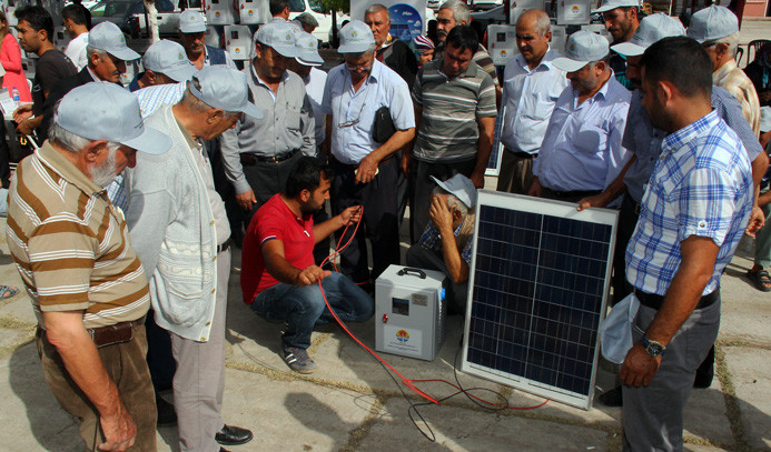 Yetiştiricilere güneş paneli desteği