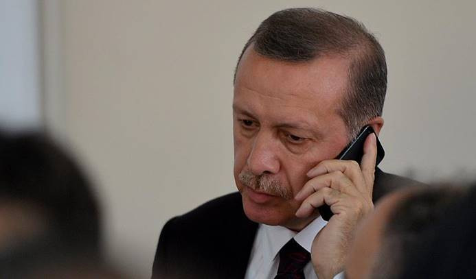 Erdoğan'dan Tezcan'a geçmiş olsun telefonu