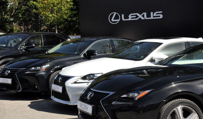 Eskişehir'de Lexus tanıtımı