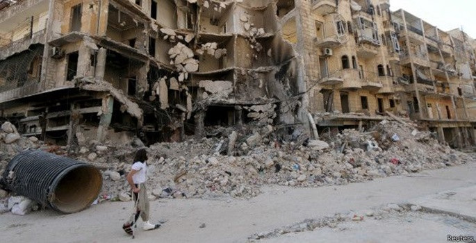 Suriye'den 'Halep'i boşaltın' uyarısı