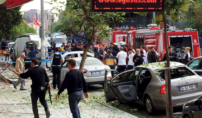 İstanbul Yenibosna'da patlama