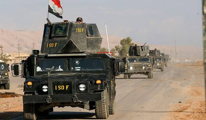Irak ordusu Musul'da ilerliyor