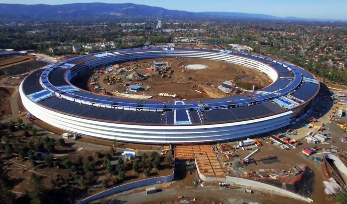 İşte Apple'ın uzay üssü kampüsü