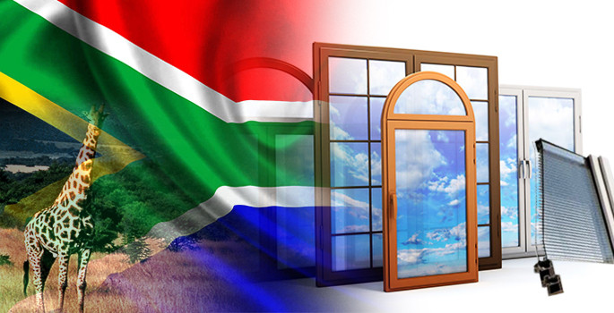 Güney Afrika evlerinin kapısı, penceresi Türkiye’den